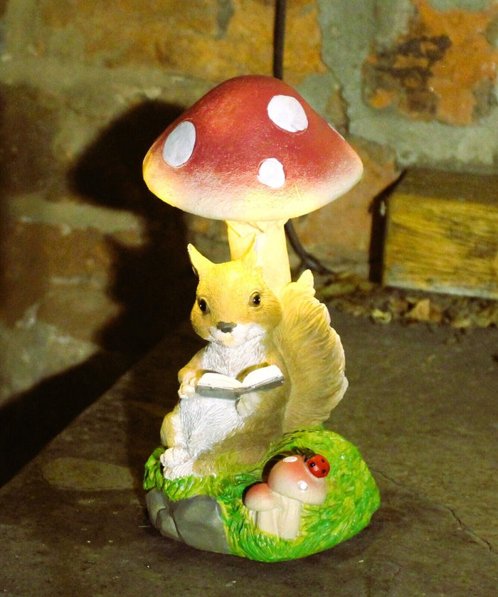 Solar Squirrel Mushroom Toadstool