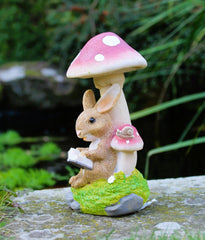 Solar Mouse Garden Ornament 19CM