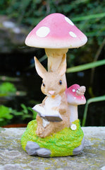 Solar Mouse Garden Ornament 19CM