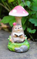 Solar Hedgehog Garden Ornament 19CM