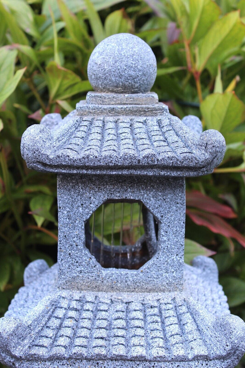 Pagoda water Feature Japanese Lantern Ceramic – The Home Hut