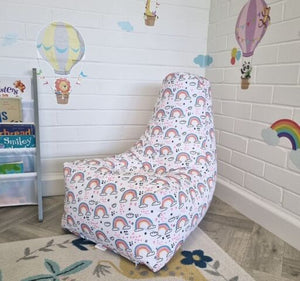 Kids Bean Bag Chair Printed Gaming Indoor & Outdoor