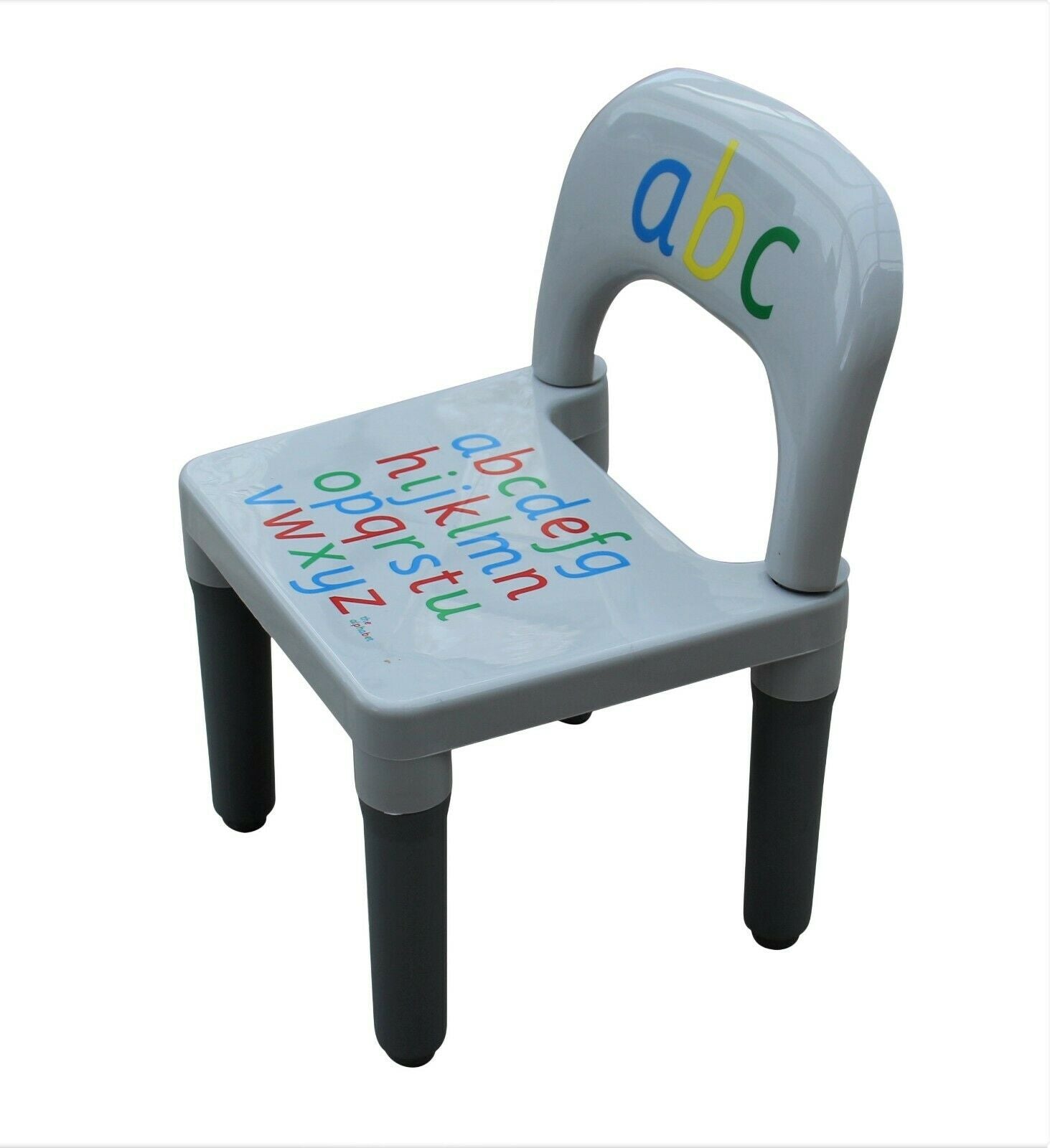 Grey ABC Table & Chair Set