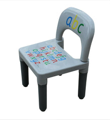 Grey ABC Table & Chair Set